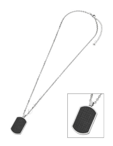 COLLAR HOMBRE MAREA JEWELS CON PLACA D00107/25