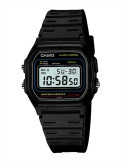 RELOJ UNISEX CASIO COLLECTION W-59-1VQES NEGRO