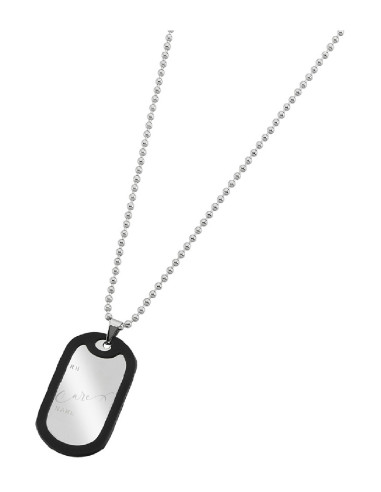 COLLAR HOMBRE MAREA JEWELS CON PLACA D00107/34