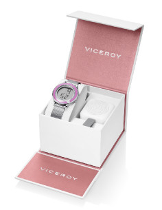SET RELOJ INFANTIL Y ALTAVOZ INALÁMBRICO 401116-00 DISPLAY