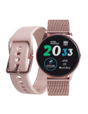 RELOJ UNISEX MARK MADDOX SMART NOW + CORREA ROSADA SILICONA MS1000-70