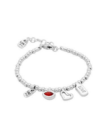 PULSERA MUJER UNO DE 50 I'M WAITING 4 U RED PUL1852ROJMTL0M