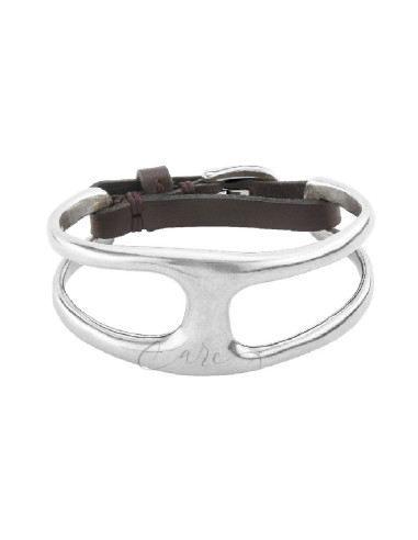 PULSERA UNISEX UNO DE 50 TWO IN ONE PUL2001MARMTL0L
