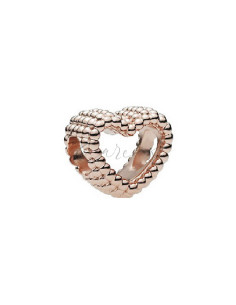 CHARM PANDORA ROSE CORAZÓN MOLDEADO 787516