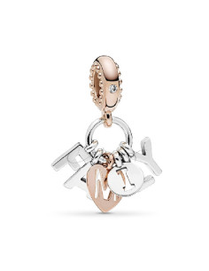 CHARM COLGANTE PANDORA ROSE FAMILIA PERFECTA 787785CZ