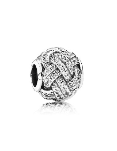 CHARM PANDORA BRILLANTE NUDO DE AMOR 791537CZ