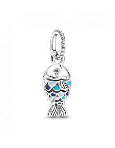 CHARM COLGANTE PANDORA PEZ ESCAMAS AZULES 799428C01