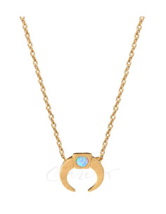 COLLAR VIDAL&VIDAL RAYADO ÓPALO AZUL 38CM X4596738