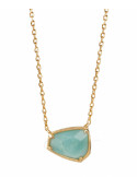 COLLAR VIDAL&VIDAL PIEDRA NATURAL VERDE 39CM X4464039