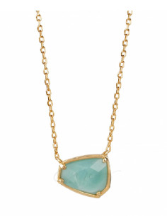 COLLAR VIDAL&VIDAL PIEDRA NATURAL VERDE 39CM X4464039