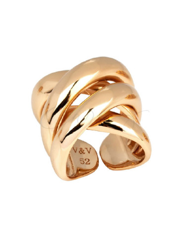ANILLO VIDAL&VIDAL CUATRO TIRAS ANCHO T12/T14 X456381214