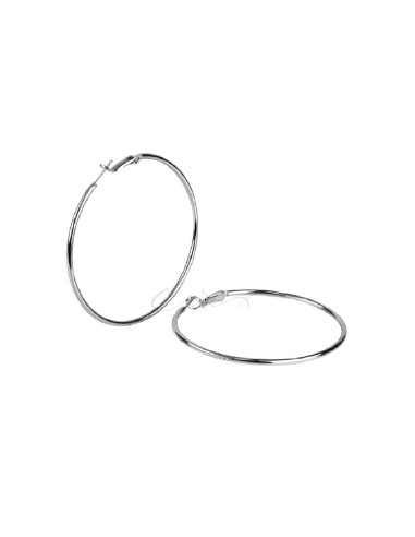 PENDIENTES DE ARO VIDAL&VIDAL REDONDOS 60X2MM R1588A