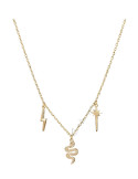 COLLAR VIDAL&VIDAL MOTIVOS SERPIENTE 38CM EN ORO 18KT X4613038