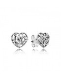 PENDIENTES PANDORA CORAZONES FLORECIENTES 297085
