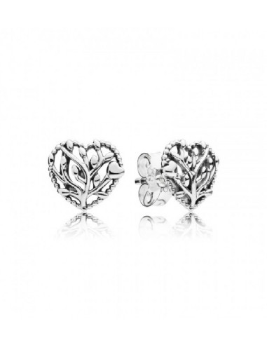 PENDIENTES PANDORA CORAZONES FLORECIENTES 297085