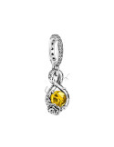 CHARM COLGANTE PANDORA INFINITO Y ROSA DE BELLA DE DISNEY 399525C01