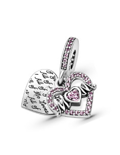 CHARM COLGANTE PANDORA CORAZÓN Y MAMÁ 799402C01