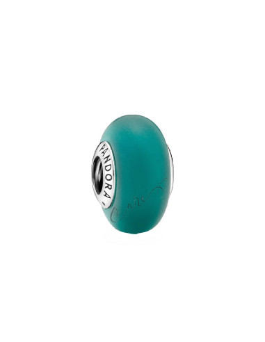 CHARM PANDORA DE CRISTAL DE MURANO VERDE MATE 799555C00