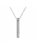 COLLAR UNISEX COLGANTE CENIZAS ACERO CAREX 126-GAR-A3A