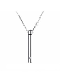 COLLAR UNISEX COLGANTE CENIZAS ACERO CAREX 126-GAR-A3A