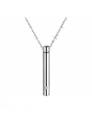 COLLAR UNISEX COLGANTE CENIZAS ACERO CAREX 126-GAR-A3A