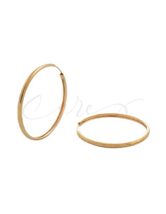 PENDIENTE  VIDAL&VIDAL AROS 50MMX3MM G1470