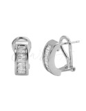 PENDIENTES VIDAL&VIDAL CIRCONITAS BAGUETTE R0964A