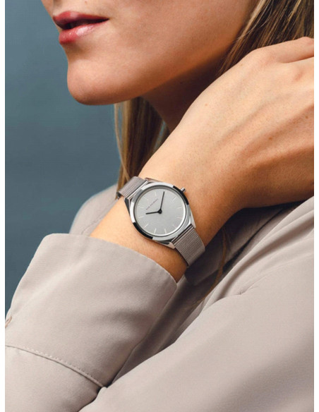RELOJ UNISEX BERING ULTRA SLIM 17031-000 PLATEADO
