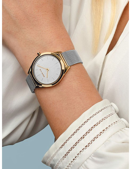 RELOJ MUJER BERING ULTRA SLIM 17031-010 PLATEADO