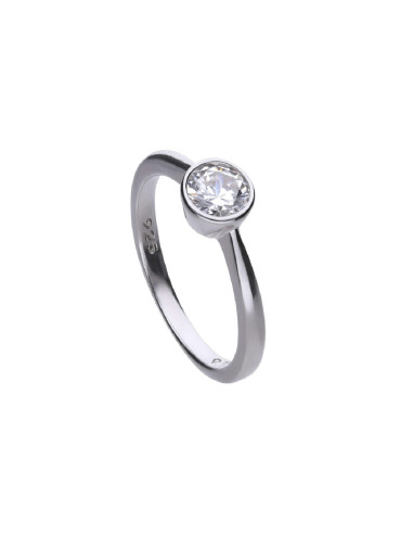 ANILLO MUJER DIAMONFIRE SOLITARIO CARATS CON CIRCONITAS 5.65MM TALLA 170 6118121582170