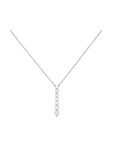 COLLAR MUJER DIAMONFIRE CON 7 CIRCONITAS 6309121082