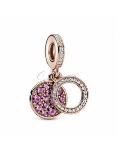 CHARM PANDORA ROSE DISCO ROSA 789186C02