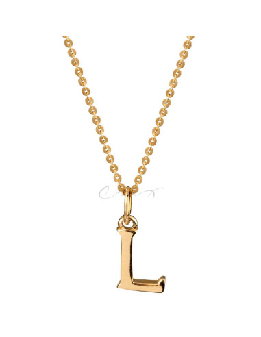 COLLAR VIDAL&VIDAL COLGANTE LETRA L X7529538A