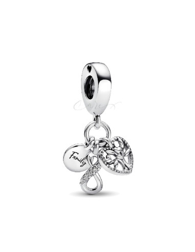CHARM PANDORA TRIPLE PLATA INFINITO 792201C01