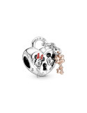 CHARM PANDORA CANDADO MICKEY Y MINNIE MOUSE DE DISNEY 780109C01
