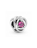 CHARM PANDORA CÍRCULO ETERNO ROSA 790065C05