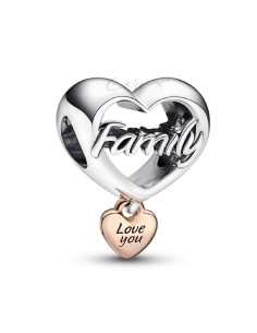 CHARM PANDORA CORAZÓN TE QUIERO FAMILIA 782326C00