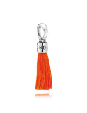 CHARM COLGANTE PANDORA EN PLATA DE LEY BORLA NARANJA 797212COE