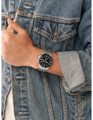 RELOJ HOMBRE FOSSIL BLUE FS5952 NEGRO