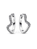 PENDIENTES DE ARO PANDORA OLA BRILLANTE 292545C01