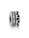 SEPARADOR PANDORA EN PLATA DE LEY CORAZONES DE PANDORA 797415CZ