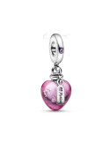 CHARM COLGANTE PANDORA CRISTAL DE MURANO CORAZÓN POCIÓN DE AMOR 792509C01