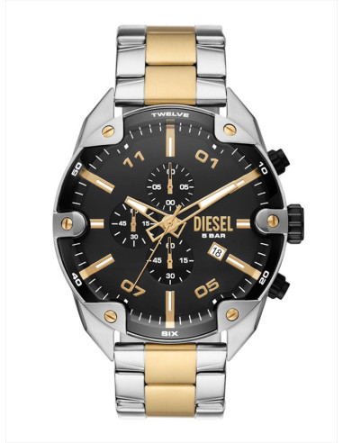 RELOJ UNISEX DIESEL SPIKED DZ4627 BICLOR