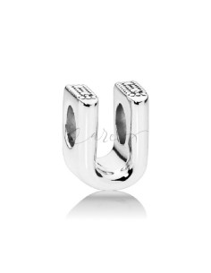CHARM PANDORA LETRA U 797475