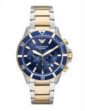 RELOJ HOMBRE EMPORIO ARMANI DIVER CRONÓGRAFO AR11362 BICOLOR