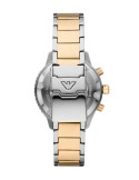 RELOJ HOMBRE EMPORIO ARMANI DIVER CRONÓGRAFO AR11362 BICOLOR