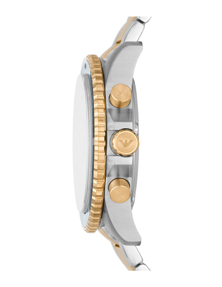 RELOJ HOMBRE EMPORIO ARMANI DIVER CRONÓGRAFO AR11362 BICOLOR