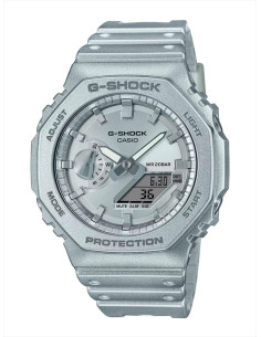 RELOJ HOMBRE CASIO G-SHOCK GA-2100FF-8AER PLATEADO