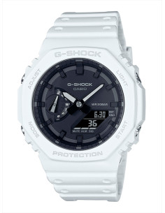 RELOJ HOMBRE CASIO G-SHOCK GA-2100-7AER BLANCO