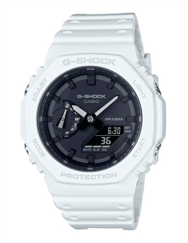 RELOJ HOMBRE CASIO G-SHOCK GA-2100-7AER BLANCO